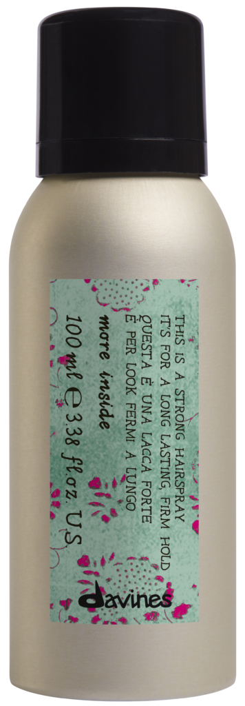 This Is A Strong Hair Spray